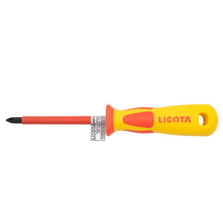 

Licota ASD-911002 Отвертка изолированная VDE 1000V (крест) PH2, 100 мм