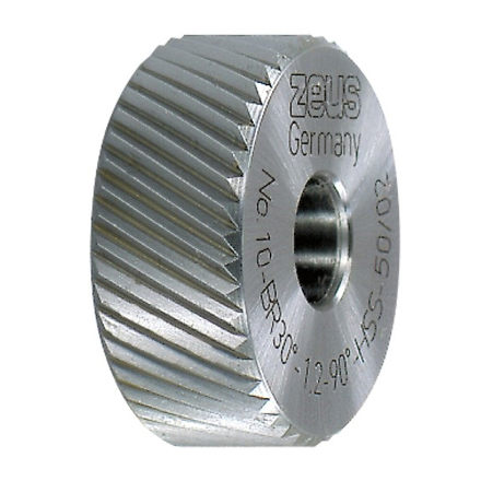 ZEUS 291509-1,2 Ролик прецизионный для накатки правых рифлений, форма BR (30°), 20х8х6 мм, шаг 1,2 мм