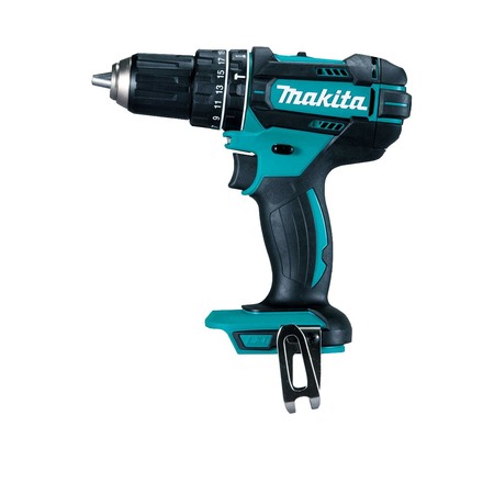 

MAKITA DHP482Z Дрель ударная аккумуляторная (18В,Li-ion,БЗП-13мм,0-600\1900об\м,62\36Нм,1.8кг,кор,б\акк и з\у,XPT), DHP482Z