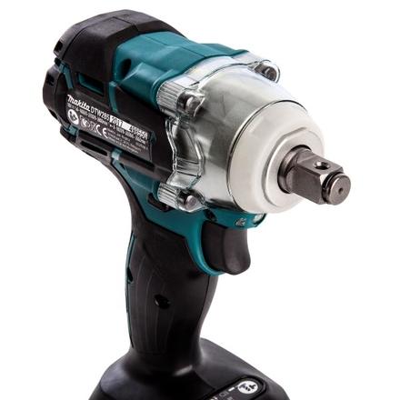 MAKITA DTW285Z Гайковерт аккумуляторный ударный 18ВLi-ion бщет 0-180026003500ум 280Нм квадр1217кгкорпо