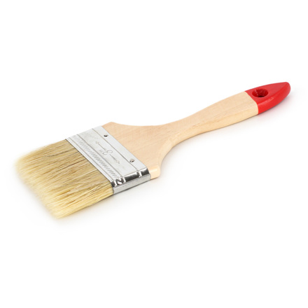 

Zolder 126250c Кисть плоская 75 х 10 мм, натур.щетина, дерев.ручка Standart