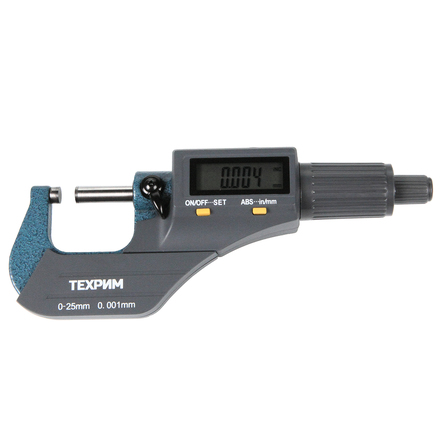 

ТЕХРИМ T050011 Микрометр МКЦ-25, 25 мм - 0,001, ГОСТ 6507-90