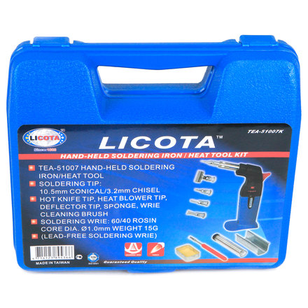 Licota TEA-51007K Паяльник газовый угловой 15 мл