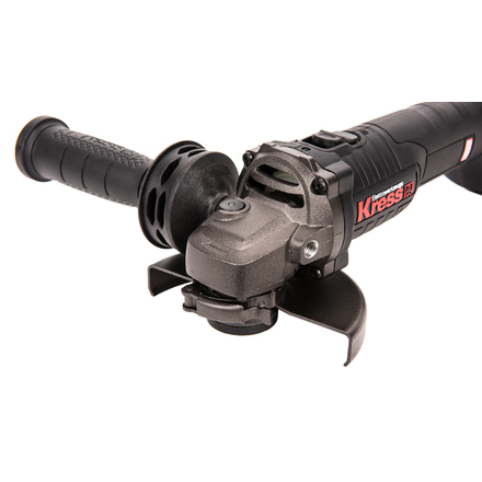KRESS KU8019 Угловая шлифмашина аккумуляторная BL 125 мм 20V без АКБ и ЗУ
