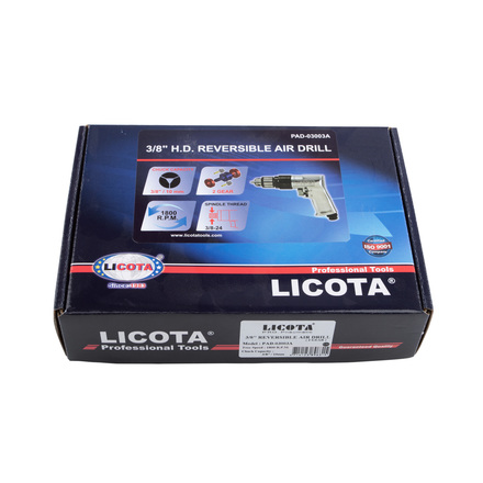 Licota PAD-03003A Дрель пневматическая 3/8