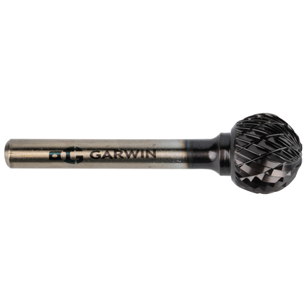 

GARWIN INDUSTRIAL 900587-16*14*58 Борфреза сферическая 16x14x58 мм, VHM, DC, TiAlN, форма D (серия 900587)